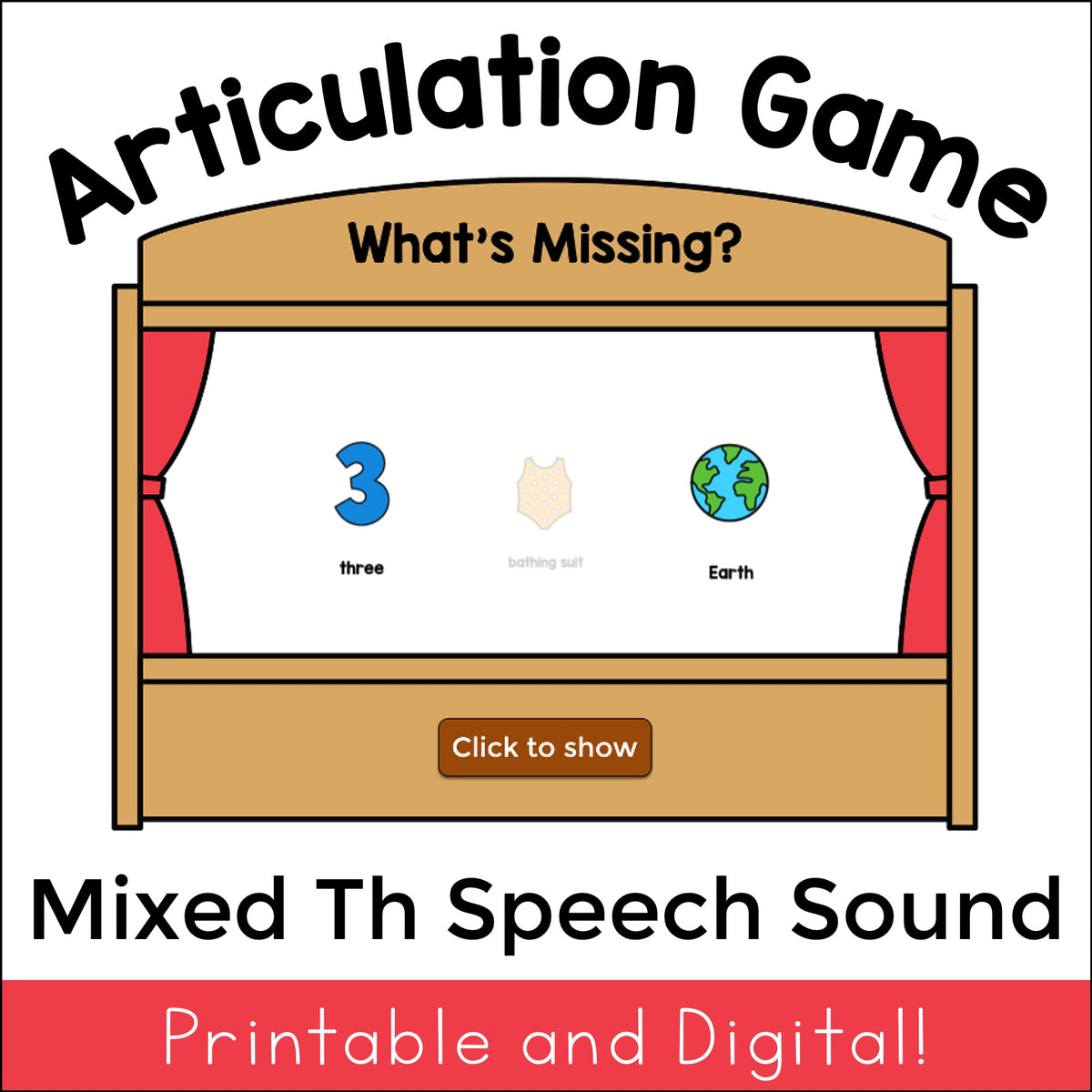 Th What's Missing Articulation Game