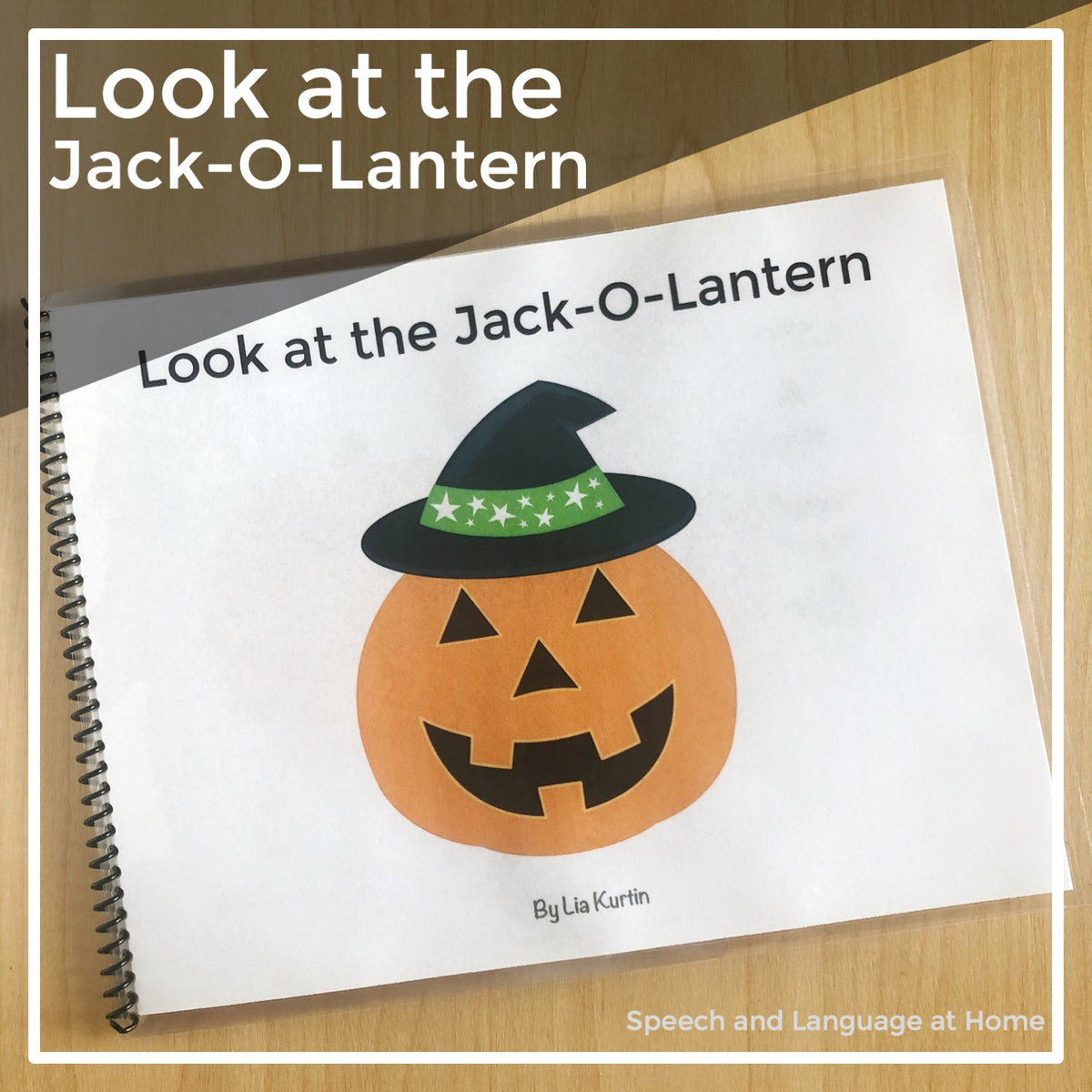 Look At The Jack-O-Lantern Interactive Book