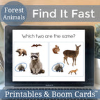Forest Animals Find It Fast