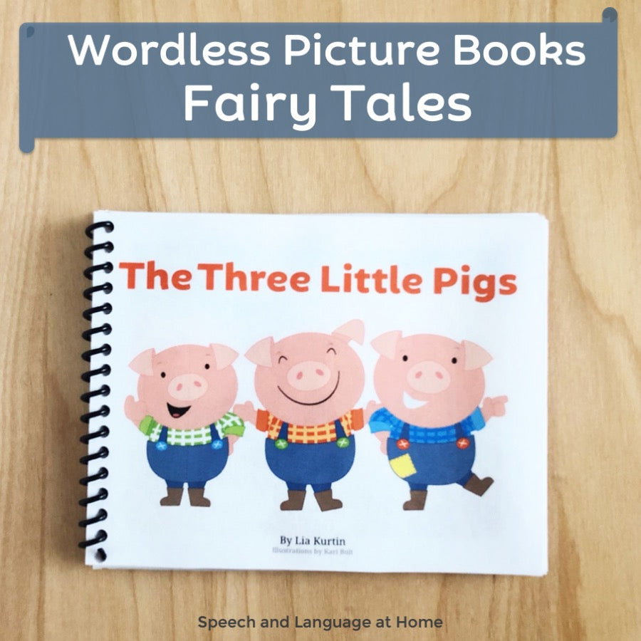 The Three Little Pigs Wordless Book