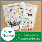 Farm Theme Games and Activities