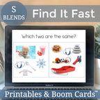 S Blends Articulation Game Find It Fast