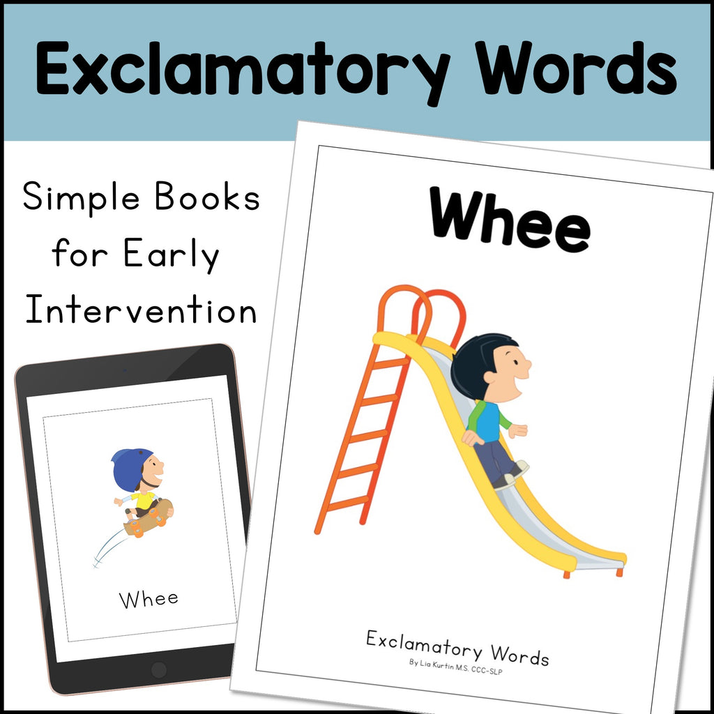 Whee Exclamatory Word Book