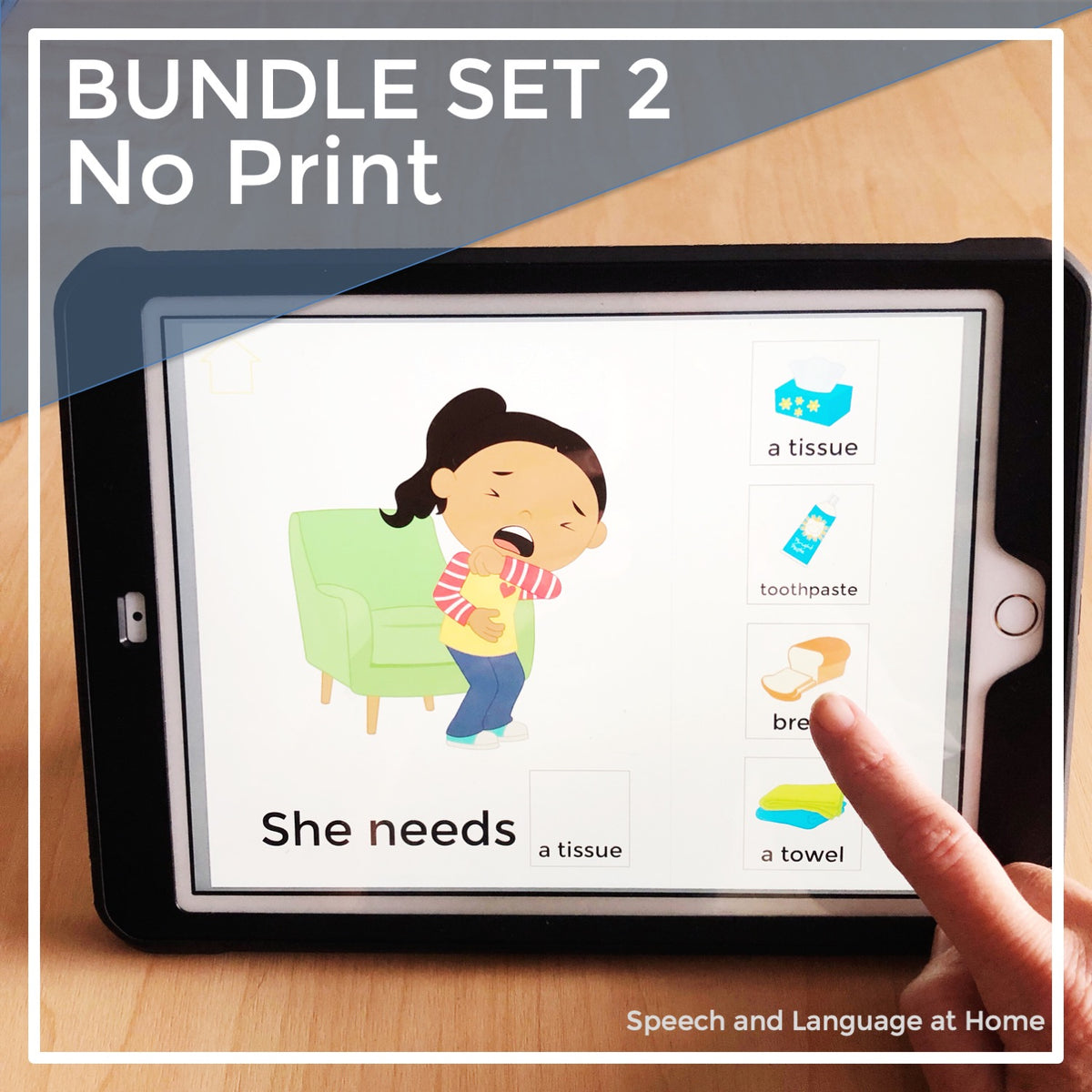 AAC Core Vocabulary Books Set 2 Digital