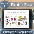 Vocalic R Articulation Game Find It Fast