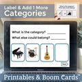 Categories Add One More Task Cards