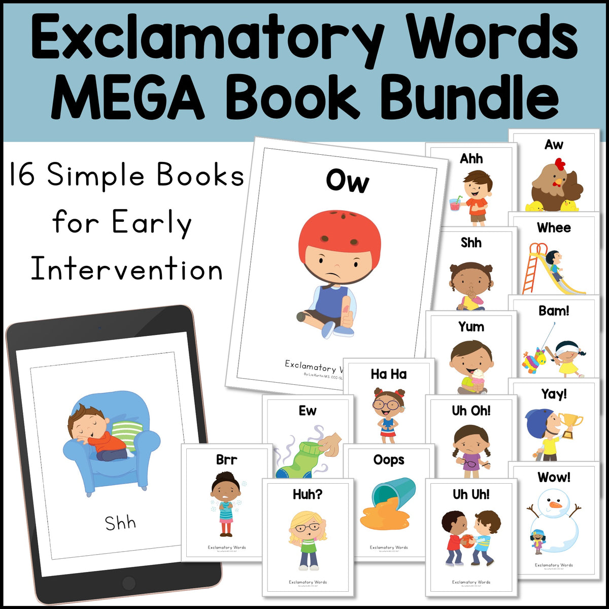 Exclamatory Words Book Bundle