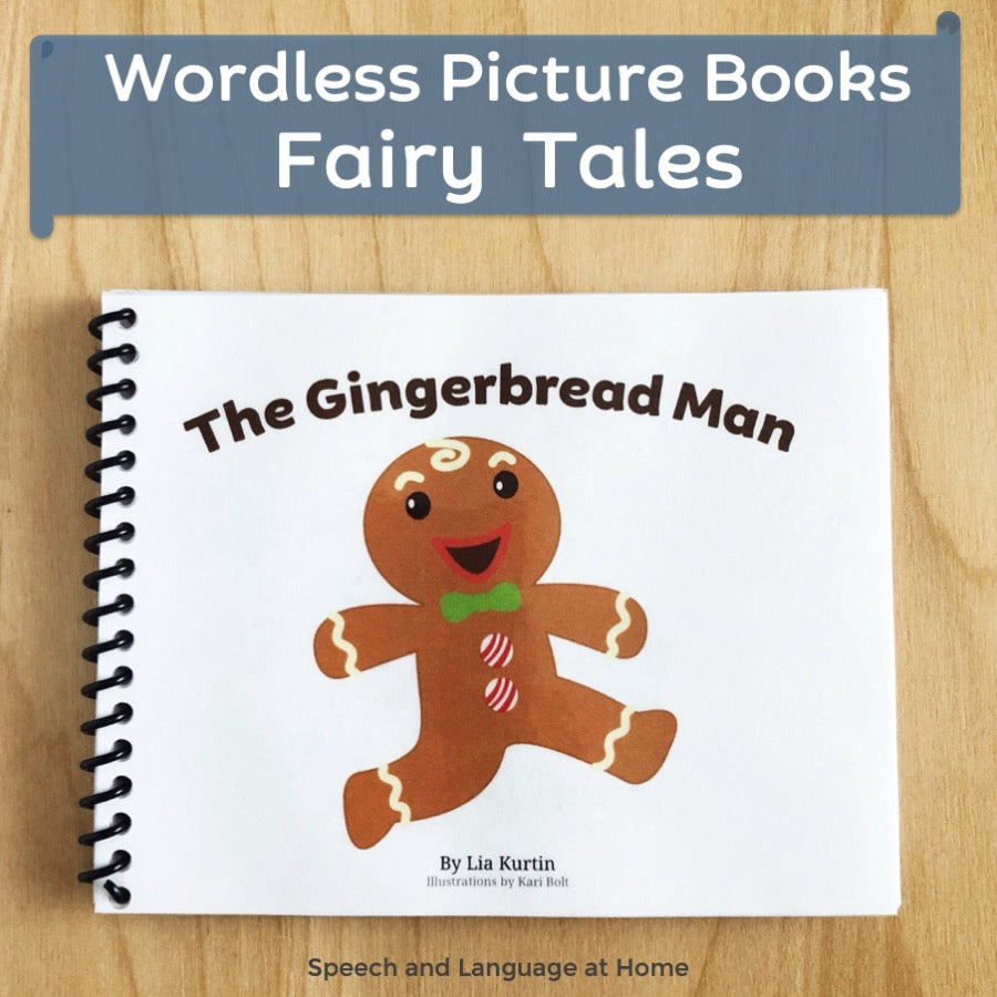 The Gingerbread Man Wordless Book