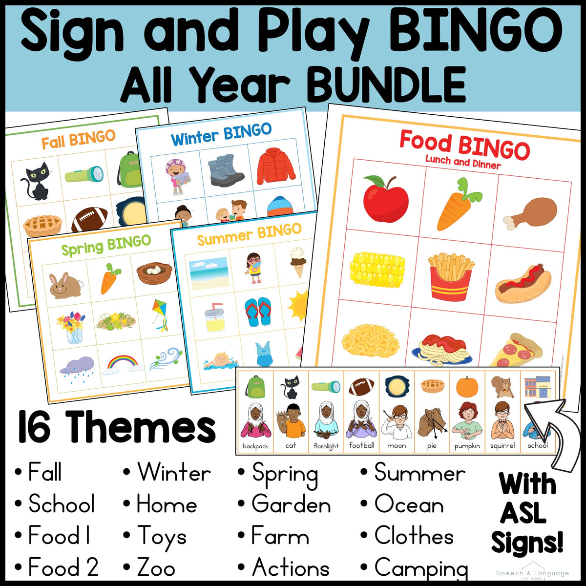 All Year Sign and Play Bingo Bundle