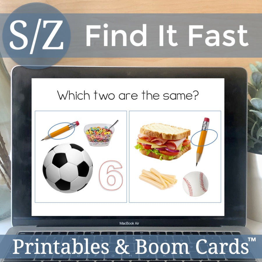 S and Z Articulation Game Find It Fast