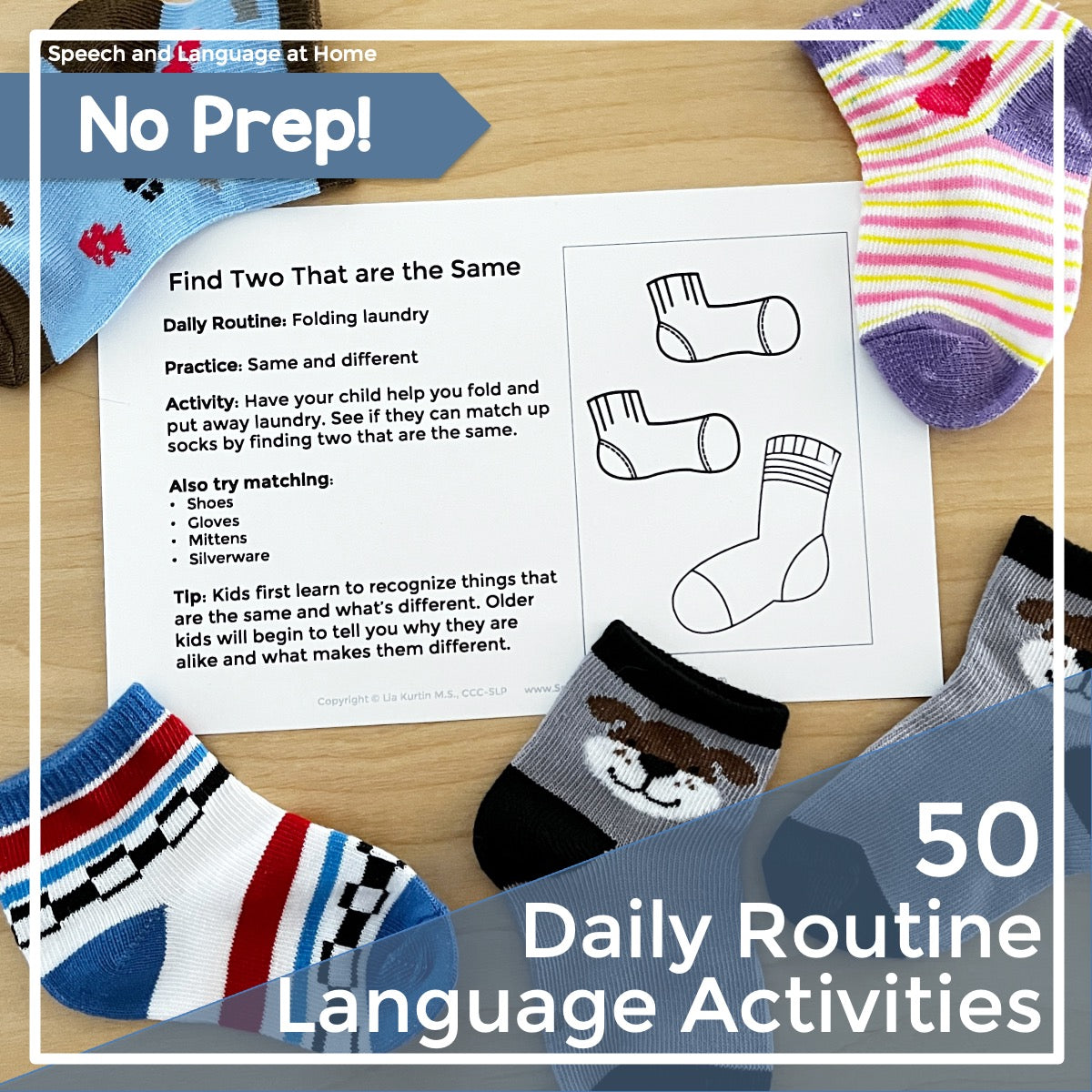 50 No Prep Preschool Language Activities