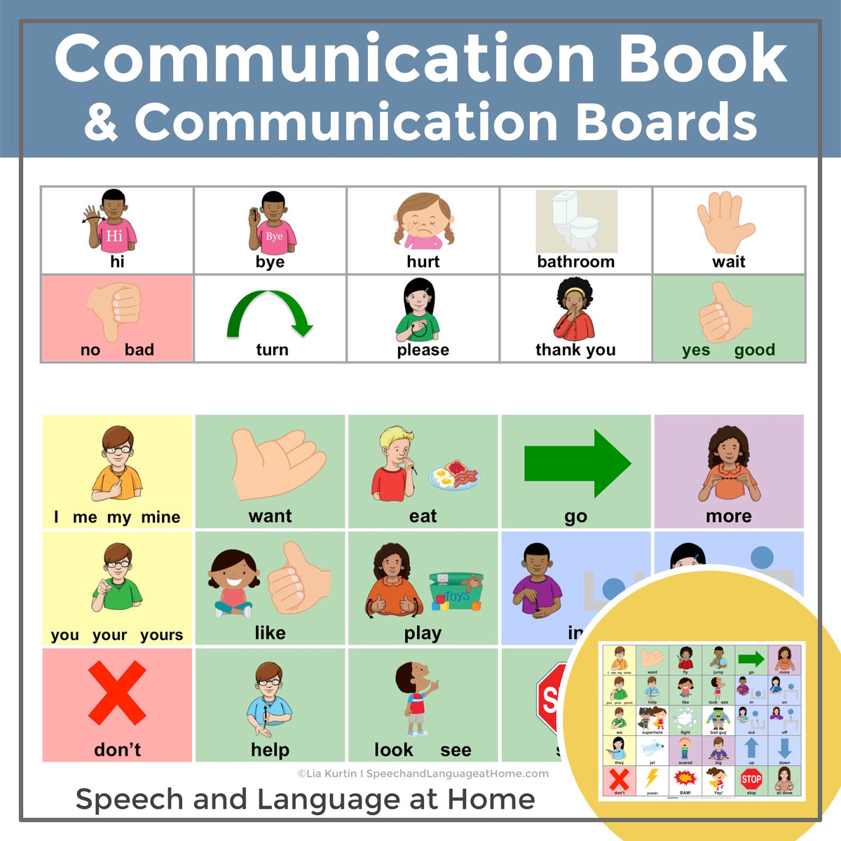 AAC Communication Book