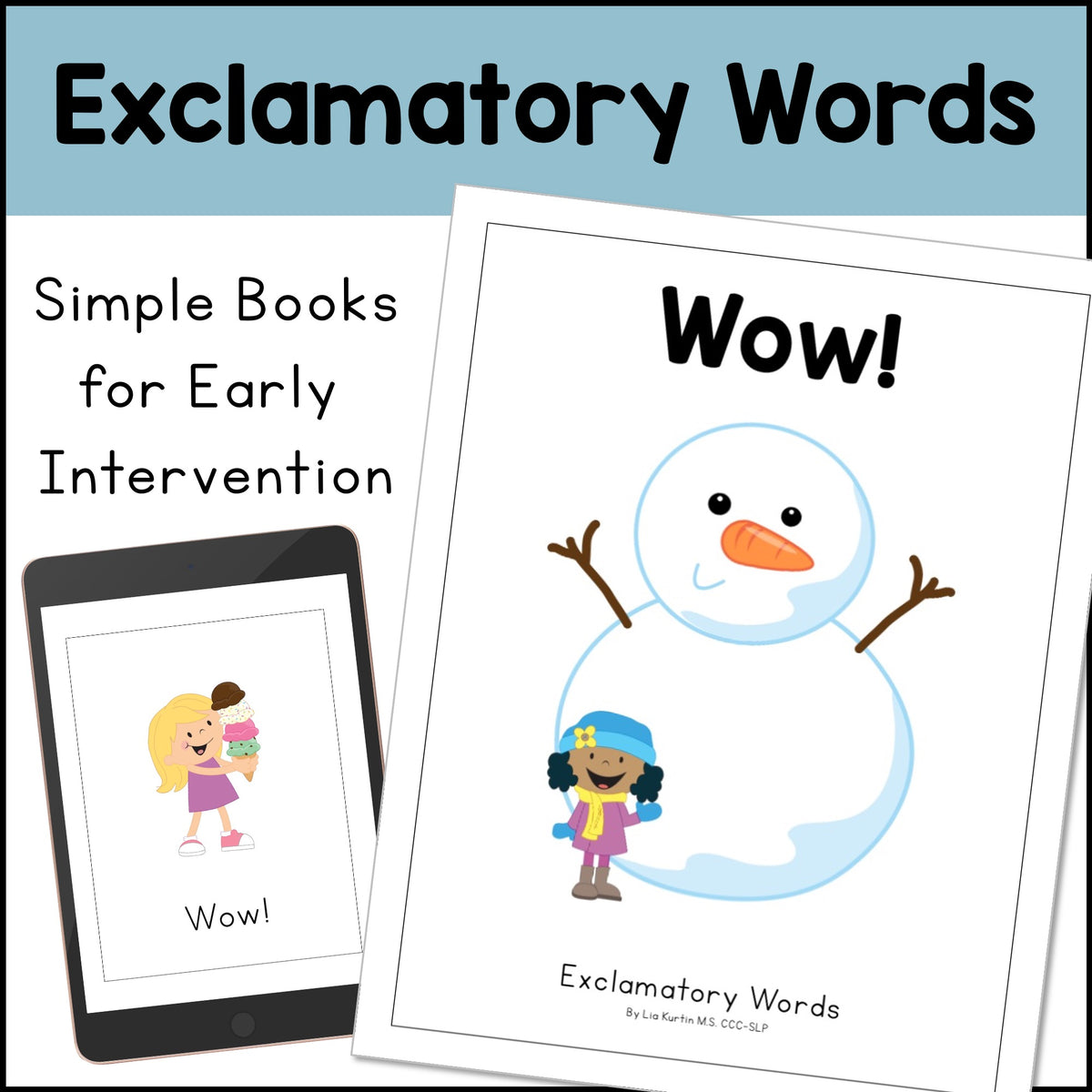 Wow Exclamatory Word Book