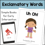 Uh Oh Exclamatory Word Book