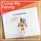 I Love My Family Interactive Book