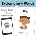 Shh Exclamatory Word Book