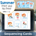 Summer Sequencing Cards