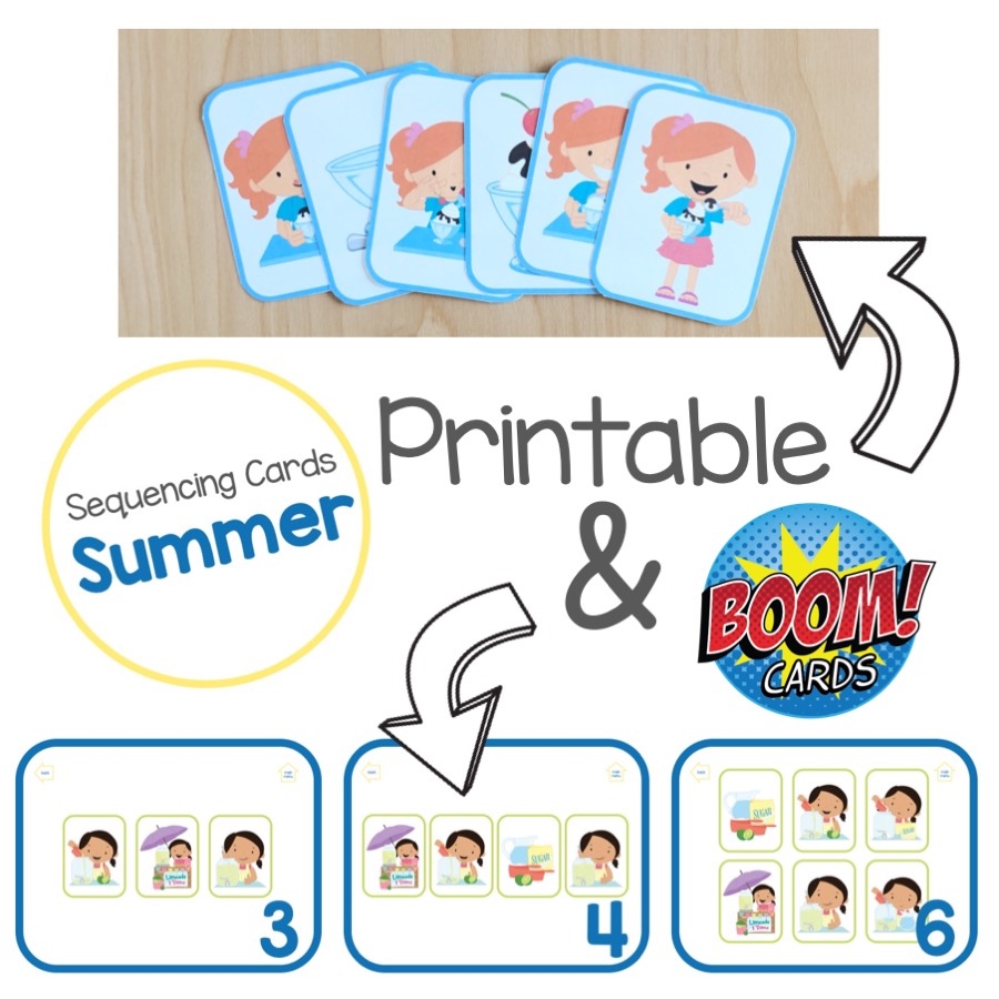 Summer Sequencing Cards