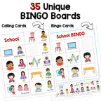 School Sign and Say Bingo