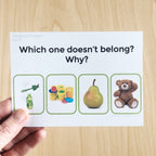 Categories Exclusion Task Cards