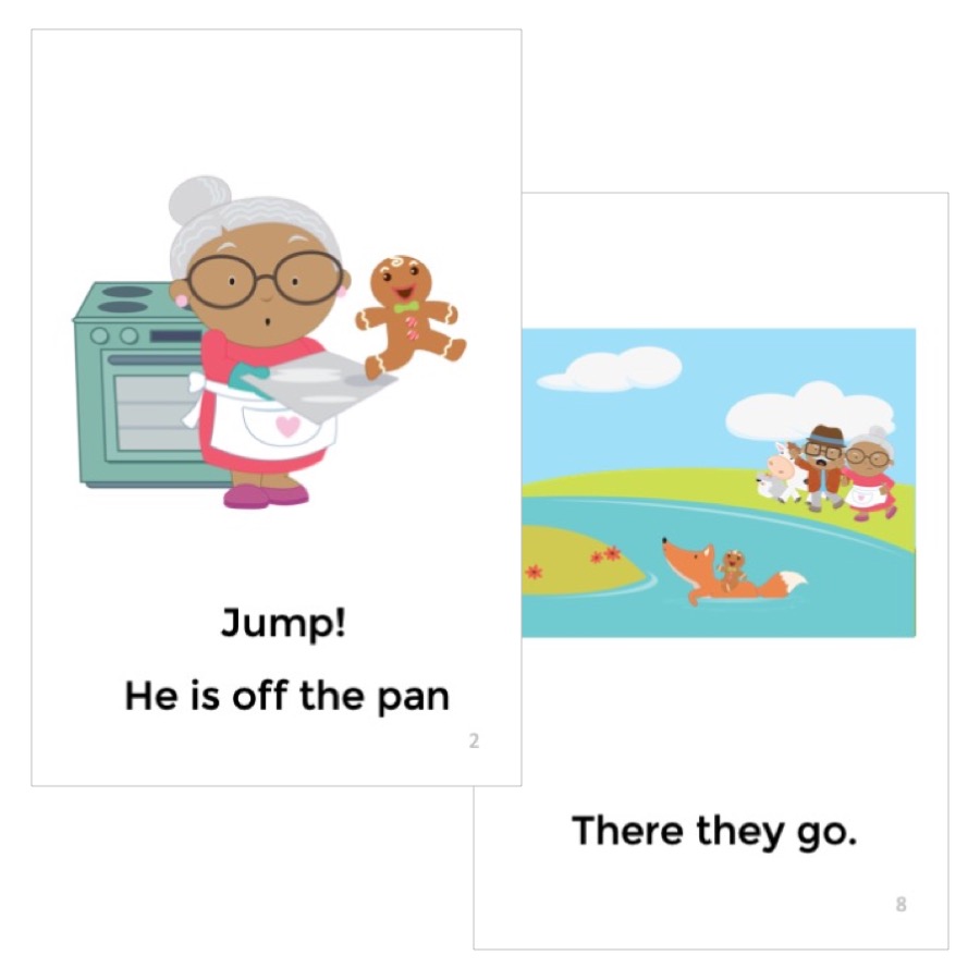 The Gingerbread Man Early Reader