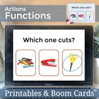 Object Function Verbs Task Cards