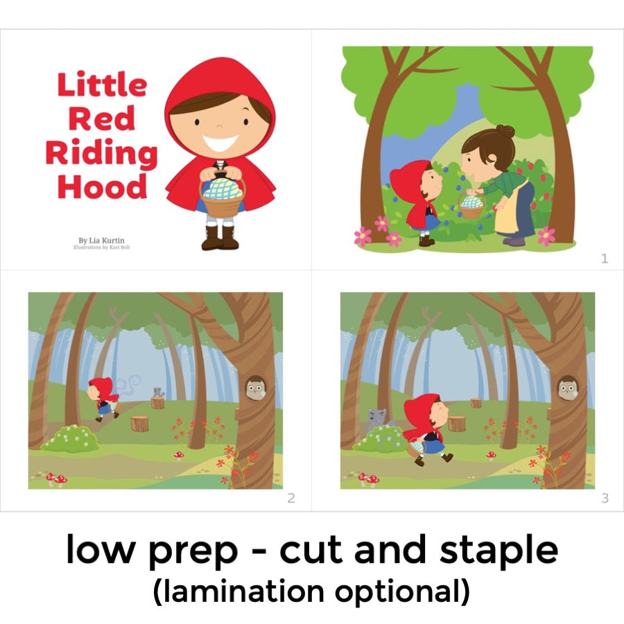 Little Red Riding Hood Wordless Book