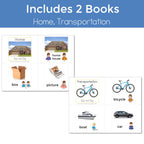Things at Home and Transportation Sign and Say