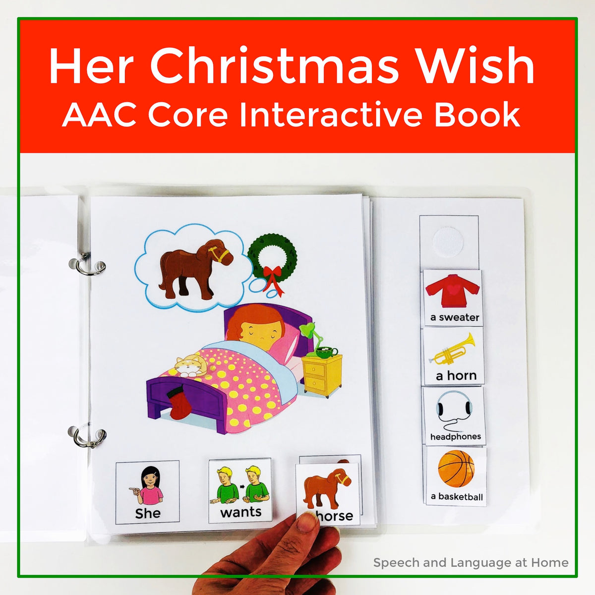 Her Christmas Wish Interactive Book