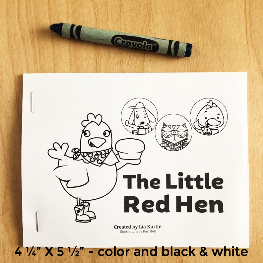 The Little Red Hen Wordless Book