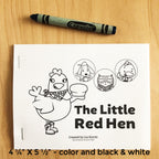 The Little Red Hen Wordless Book