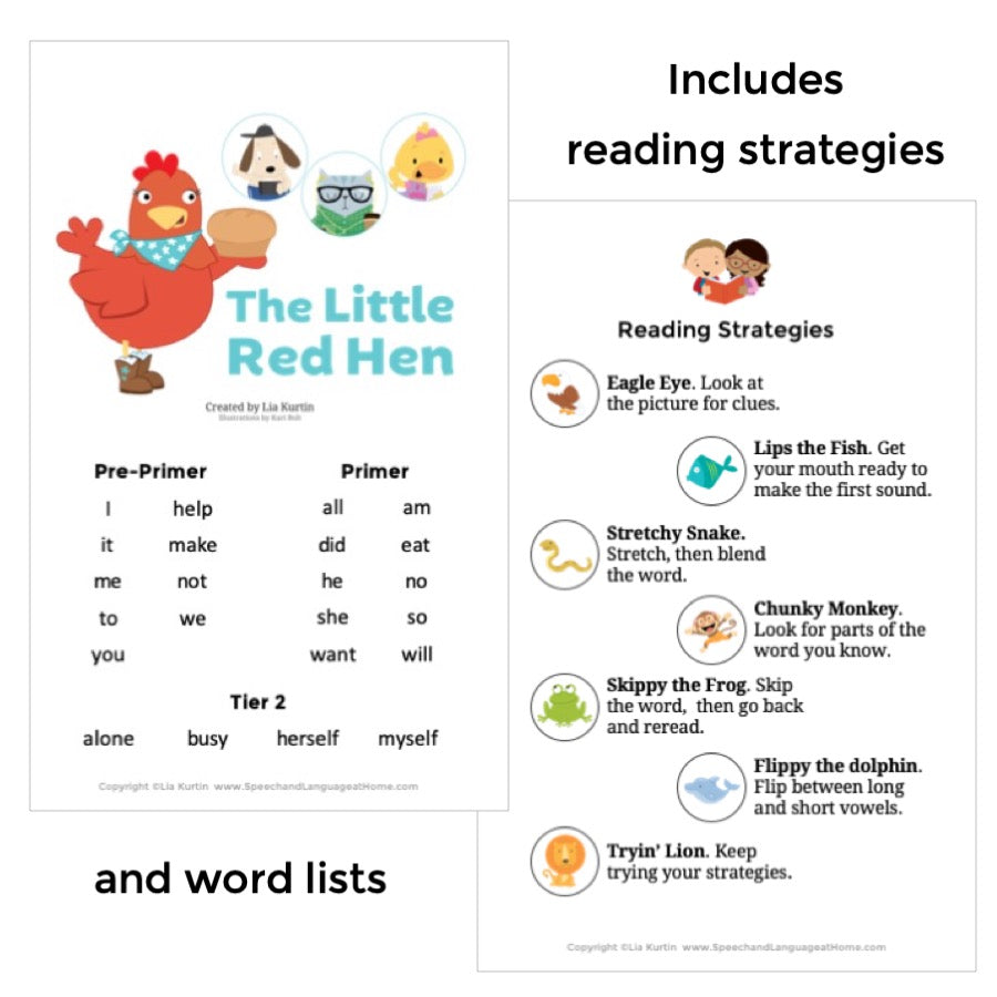 The Little Red Hen Early Reader