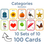 Categories Exclusion Task Cards