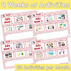 July Early Intervention Activities