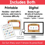 S Blends What's Missing Articulation Game