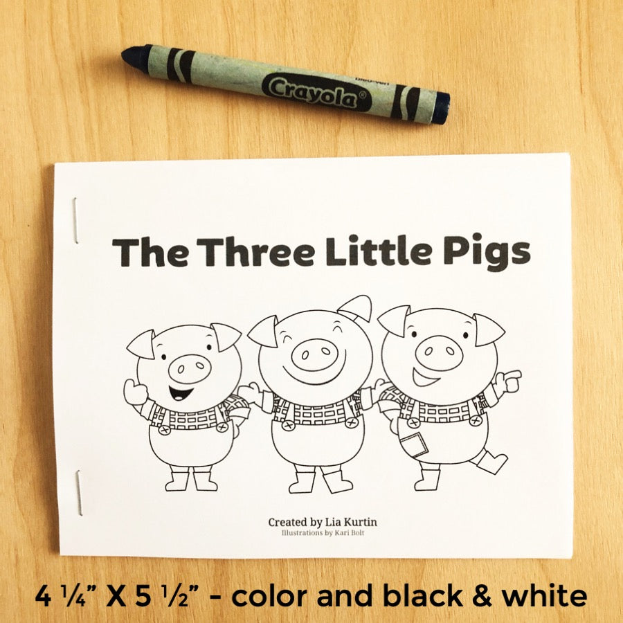 The Three Little Pigs Wordless Book