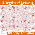 Fall Early Intervention Speech Therapy Activities
