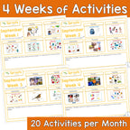 September Preschool Activities