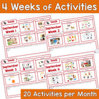 September Early Intervention Activities