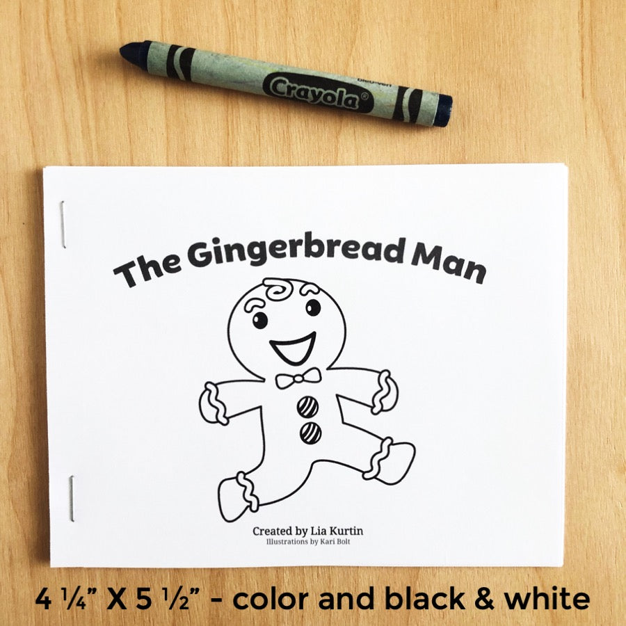 The Gingerbread Man Wordless Book