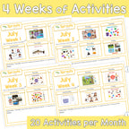 July Preschool Activities