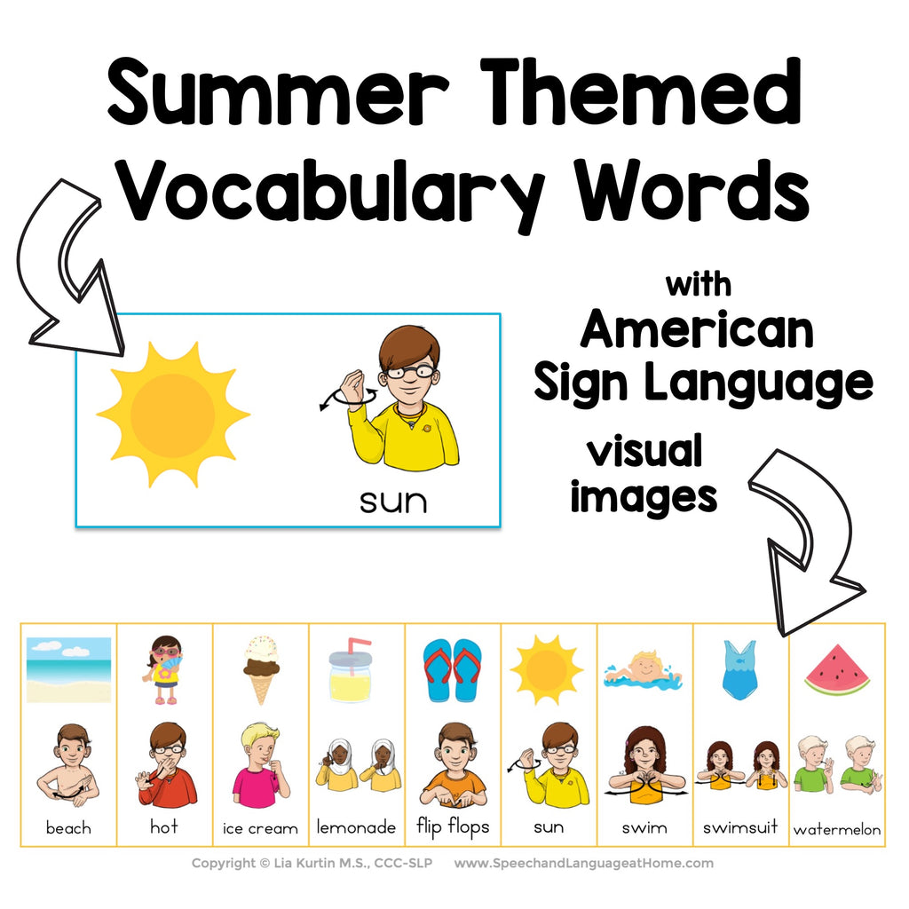Summer Sign and Play Bingo Bundle