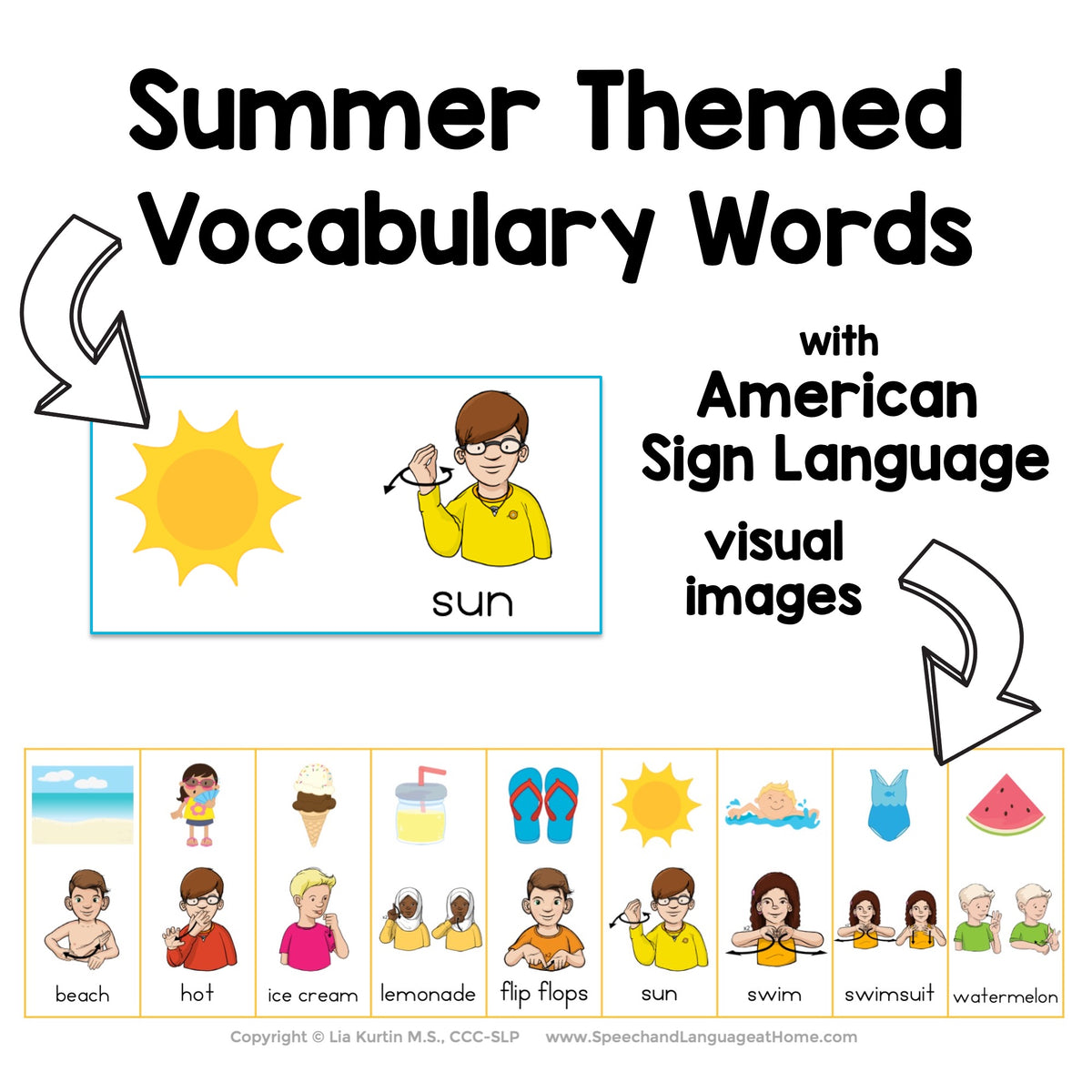 Summer Sign and Play Bingo Bundle