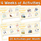 October Preschool Activities