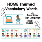 Home Sign and Say Bingo