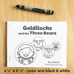 Goldilocks and the Three Bears Wordless Book