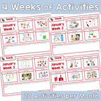 January Early Intervention Activities