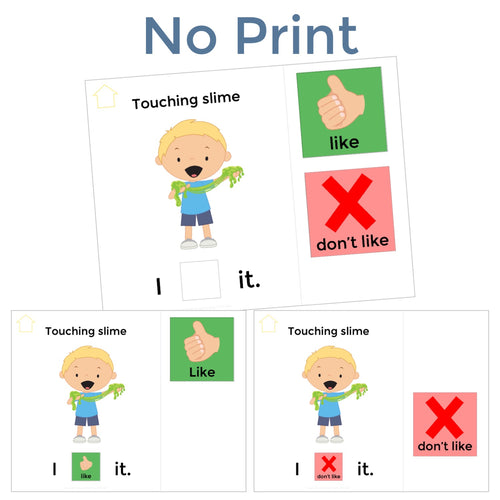 AAC Core Vocabulary Books Set 2 Digital