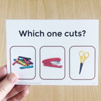 Object Function Verbs Task Cards
