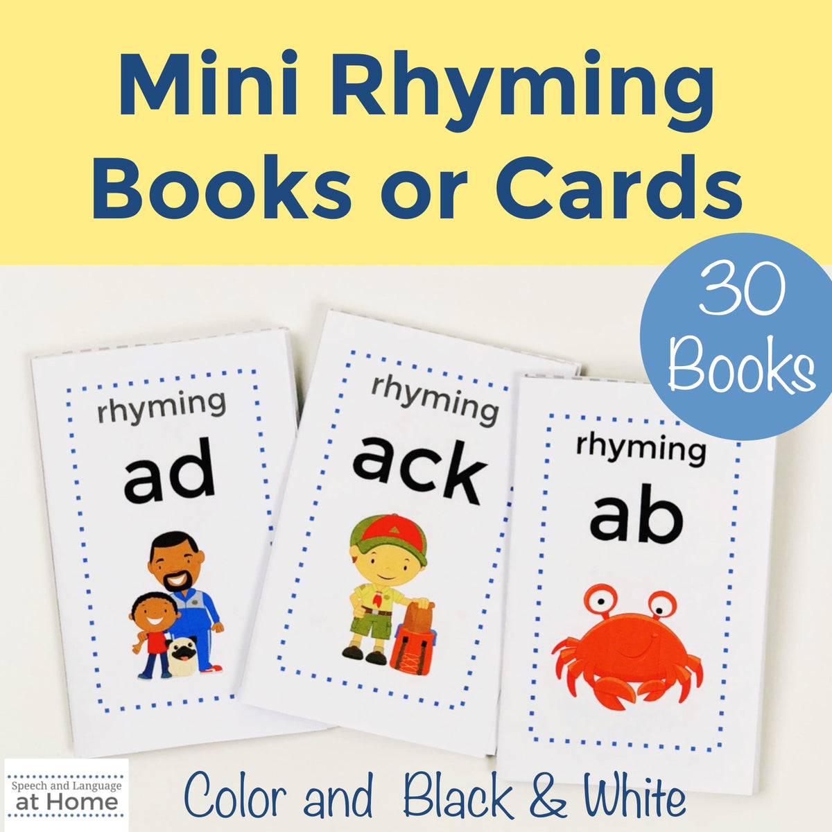 Rhyming Mini Books
